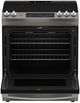 GE® 30" Slate Slide-In Electric Range-1