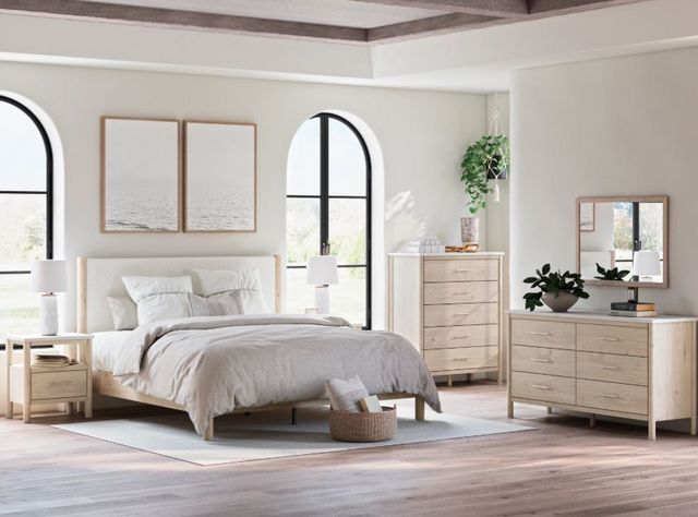 Signature Design by Ashley® Cadmori Two-Tone Dresser and Mirror-5