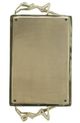 A & B Home Gold Decorative Rectangular Tray-2