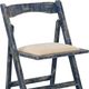 Sunny Designs™ Marina Ocean Blue Folding Chair-3