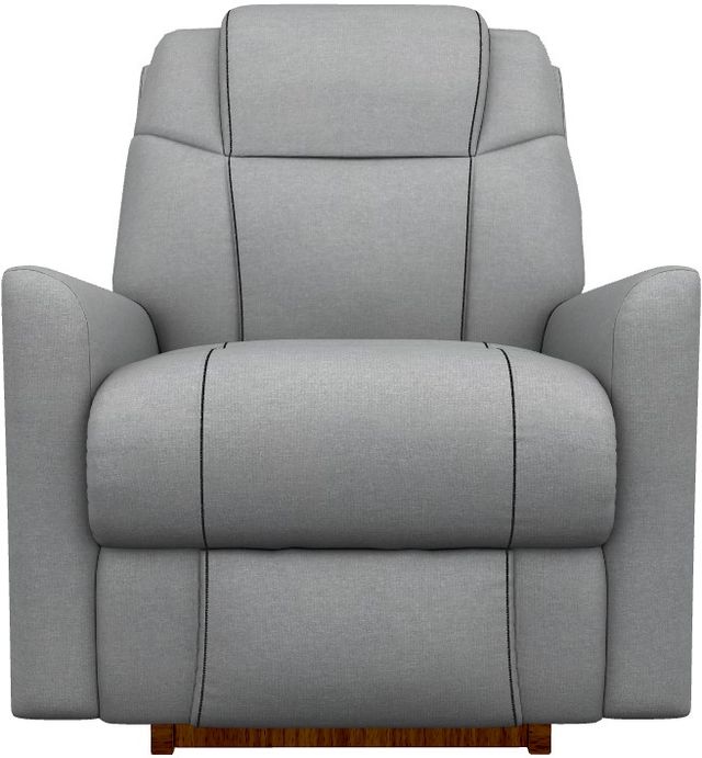 La-Z-Boy® Sparrow Bluestone Power Rocking Recliner with Headrest-1