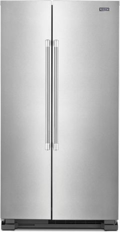 Maytag® 36 in. 24.9 Cu. Ft. Fingerprint Resistant Stainless Steel Side-by-Side Refrigerator