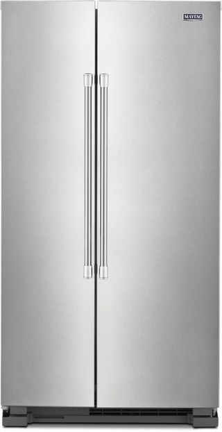 Maytag® 36" 24.9 Cu. Ft. Fingerprint Resistant Stainless Steel Side-by-Side Refrigerator