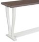 John Thomas Furniture® LaCasa Gray/White Sofa Table-1