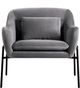Armen Living Karen Grey Accent Chair-2