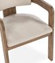 Classic Home Labelle Tan Oak Dining Arm chair-5