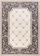 KAS Rugs Avalon Ivory/Grey Courtyard 5'x8' Rug-0