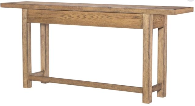 Legacy Classic Vintage Market Barnwood Oak Console Table-1