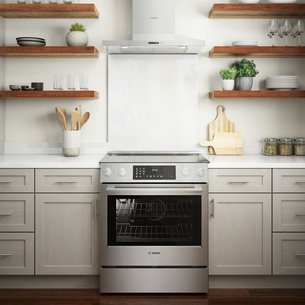 Bosch 800 Series 30" Stainless Steel Slide In Electric Range