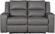 Benchcraft® Brixworth Slate Manual Reclining Loveseat-1