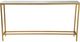 Renwil ® Havana Mirror Top Console Table with Gold Metal Base-1