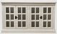 Million Dollar Rustic Courtland Frosted White Console-0