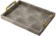 A & B Home Gray Tray-0