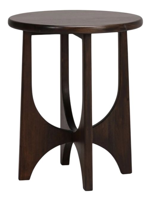 Bramble Customizable Vannes Round End Table-0