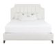 Fairfield® Bespoke Bed Mica Scallop 66" Channel King Upholstered Panel Bed-0