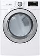LG 7.4 Cu. Ft. White Front Load Gas Dryer-0