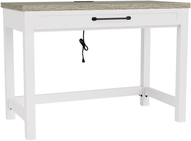 Riverside Furniture Finn Cloud/Fog Writing Desk-0
