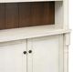 Martin Furniture Durham 2-Piece Brushed Chalk Tall Bookcase Set-1
