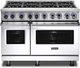 Viking® 7 Series 48" White Pro Style Natural Gas Range-0