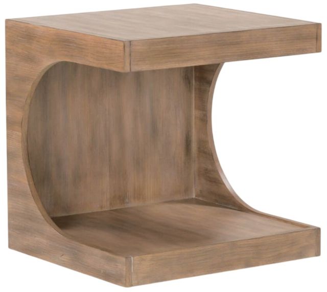 Rowe® Dune Driftwood End Table-0