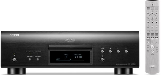 Denon® Black CD/SACD Player