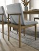Furniture of America® St. Gallen 2-Piece Light Gray/Natural Tone Dining Chair Set-2