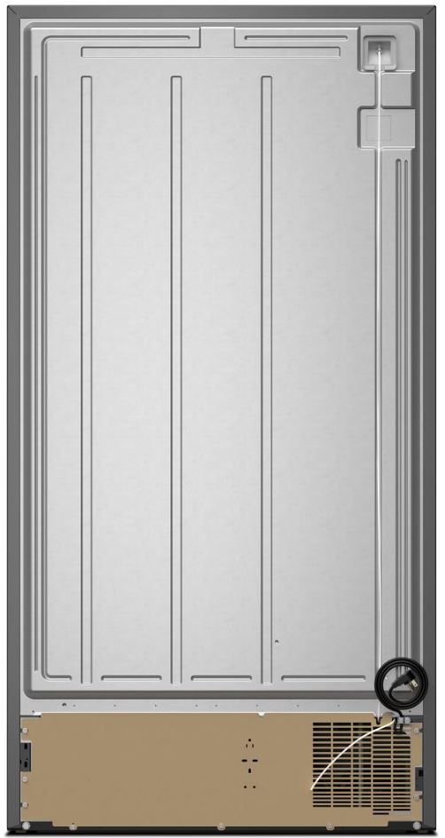 Maytag® 36 in. 24.6 Cu. Ft. Fingerprint Resistant Stainless Steel Side by Side Refrigerator -4