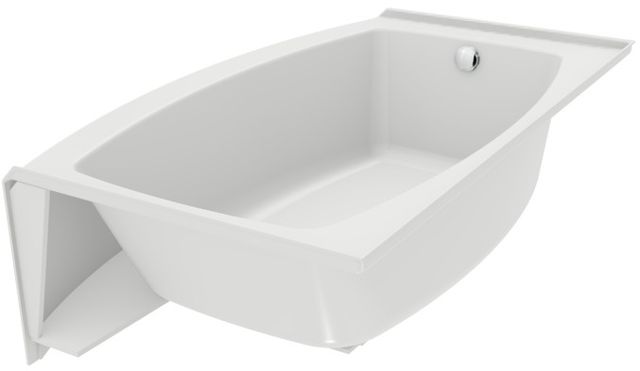 KOHLER® Expanse® White 60" x 32" Alcove Bath - Left Drain-2