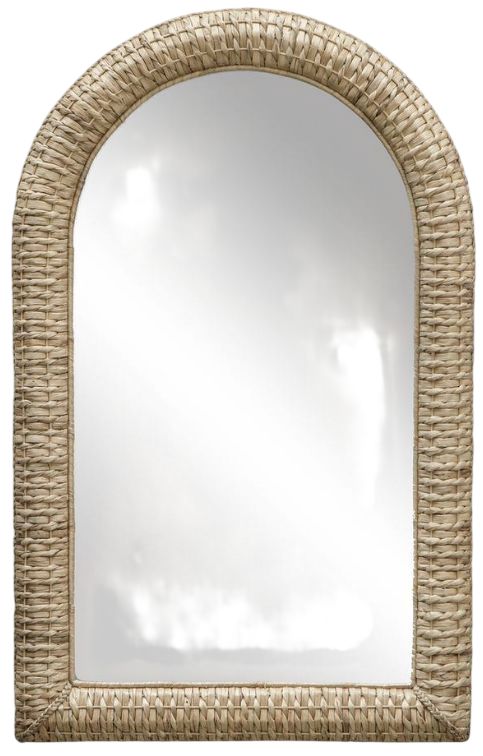 Uttermost® Twisted Seagrass Arch Mirror-0