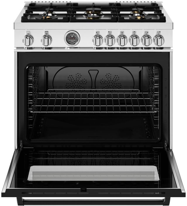 Bertazzoni Master Series 36" Fingerprint Resistant Stainless Steel Pro Style Gas Range-1