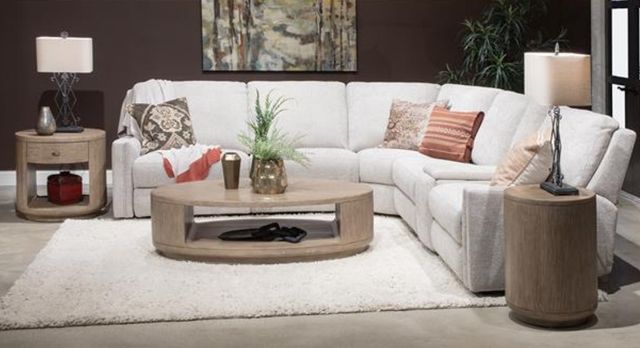 Magnussen Home® Sanford Chateau Brown Round End Table-1