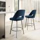 Amisco Customizable Scarlett Swivel Counter Stool-1
