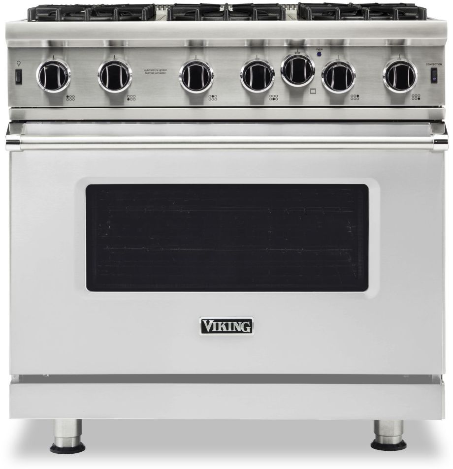 Viking® 5 Series 36" Stainless Steel Pro Style Natural Gas Range