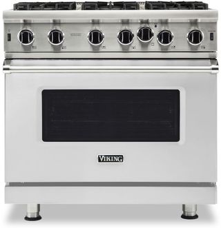 Viking® 5 Series 36" Stainless Steel Pro Style Natural Gas Range