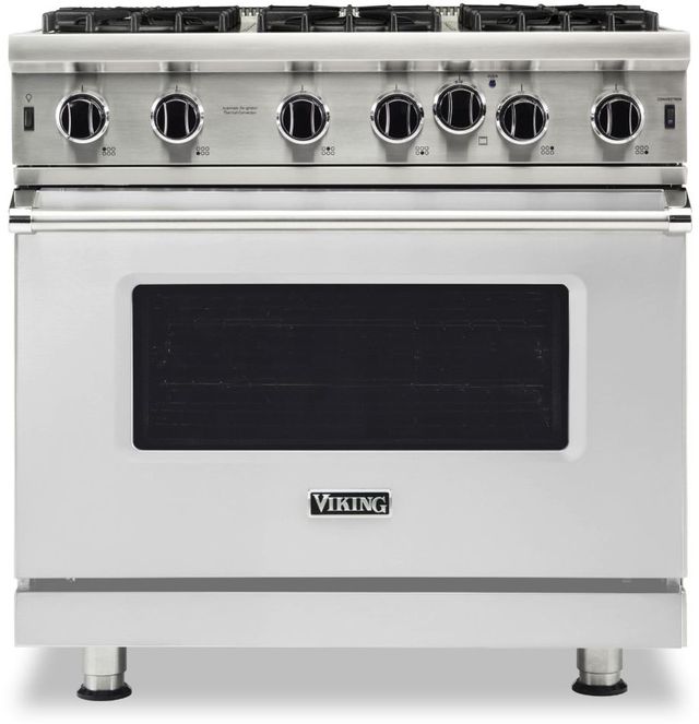 Viking® 5 Series 36" Stainless Steel Pro Style Natural Gas Range