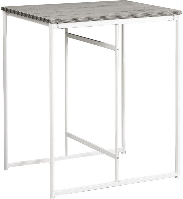 Monarch Specialties Inc. Grey/White 32" Counter Height Dining Table-0