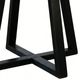 Sunny Designs™ Mia Umbra Black Dining Table-5