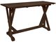 C R Plastics Harvest 72" Chocolate Bar Table-0