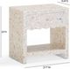 TOV Furniture Piara Natural Nightstand with Drawer-2