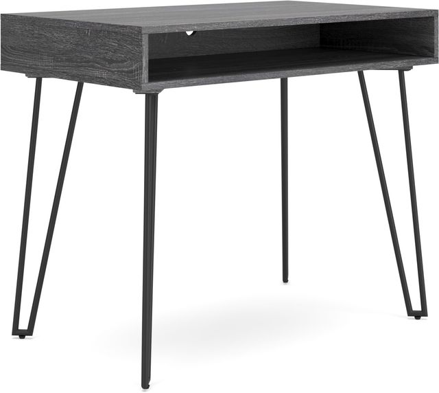 Signature Design by Ashley® Strumford Charcoal Grey Office Desk-0