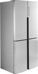 Haier 16.4 Cu. Ft. Stainless Steel Counter Depth Quad Door Refrigerator-1