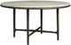 Universal Explore Home™ Griffith Park White Round Dining Table with Bronze Base-0