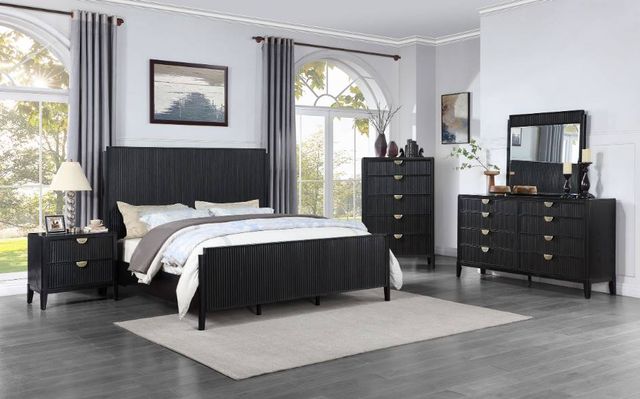 Coaster® Brookmead Black Dresser Mirror-4