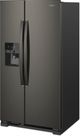 Whirlpool® 36" 24.5 Cu. Ft. Fingerprint Resistant Black Stainless Side-by-Side Refrigerator-2