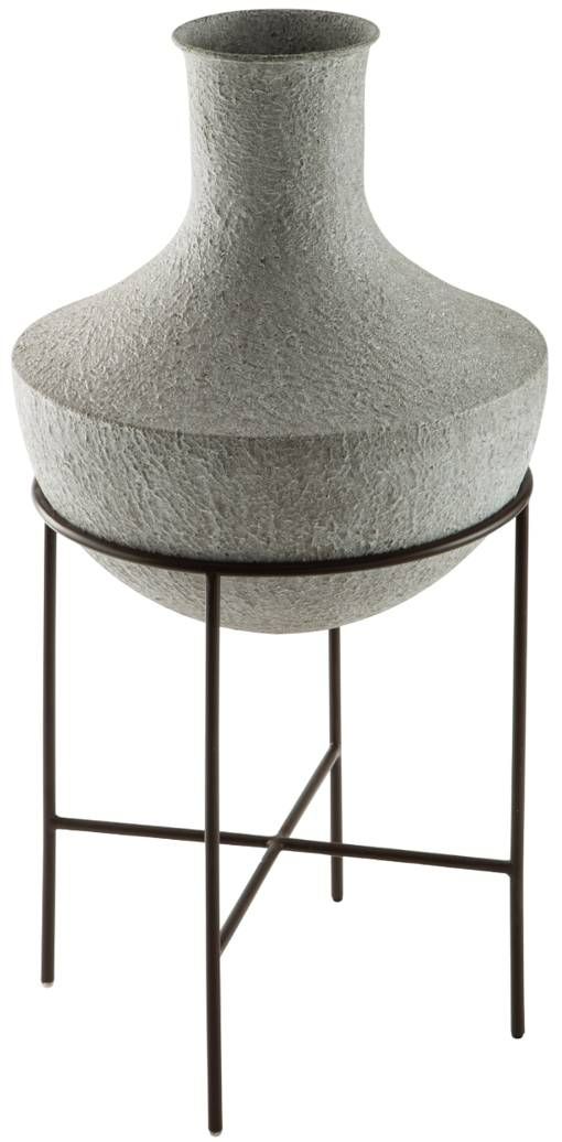 Signature Design by Ashley® Estonbank Distressed Cream 30" Vase-0