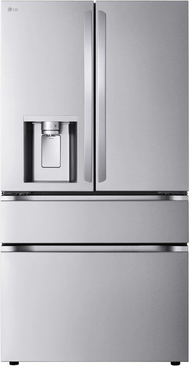 LG 36 in. 24.5 Cu. Ft. Printproof™ Stainless Steel Counter Depth French Door Refrigerator
