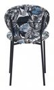 Zuo® Clyde Leaf Print/Black Dining Chair-3