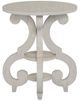 Magnussen Home® Bronwyn Alabaster Side Table-1