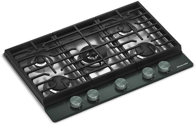 KitchenAid® 30" Juniper Gas Cooktop with 5 Burners and Integrated Wok Grate-2
