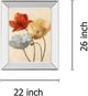 Classy Living Nan Poppy Palette Il 22" Wall Art-2